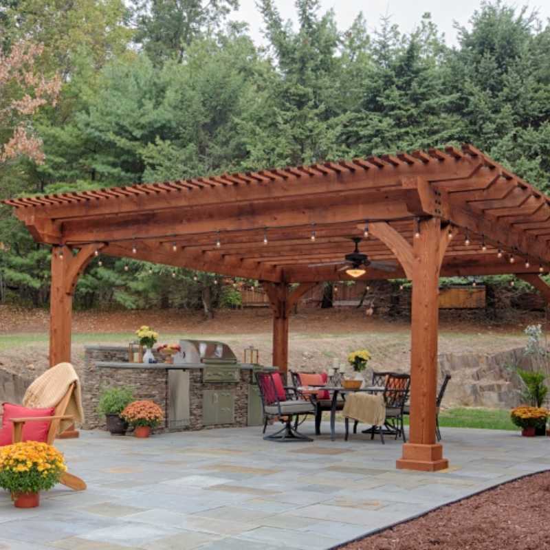 Stoltzfus Structures Kingston Pergola