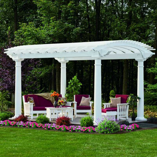 Stoltzfus Structures Arched Pergola