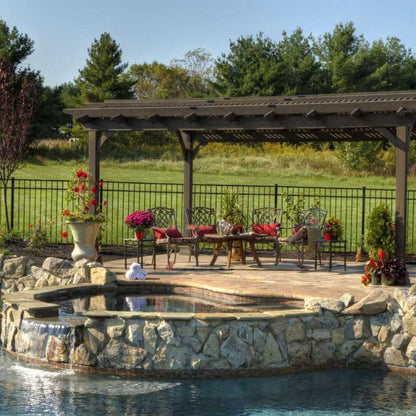 Stoltzfus Structures Arched Pergola